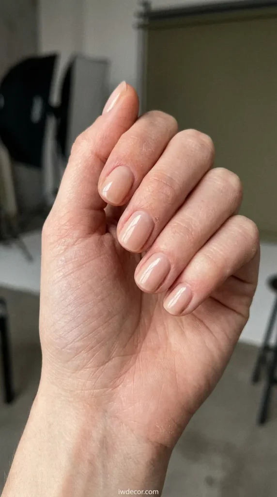 Rounded Nail Shape