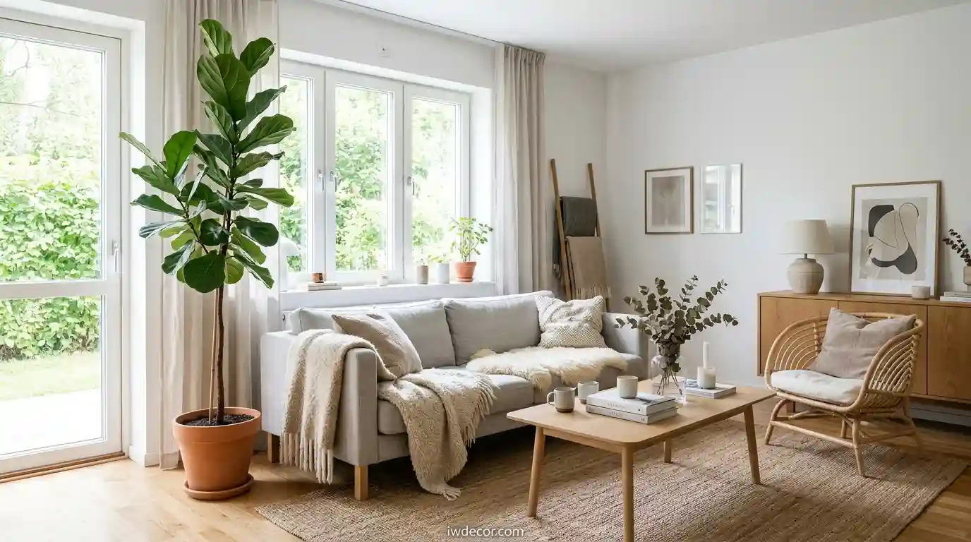 Scandinavian Indoor Plants Decor