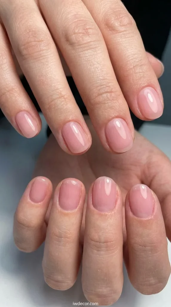Sheer Pink Jelly Round