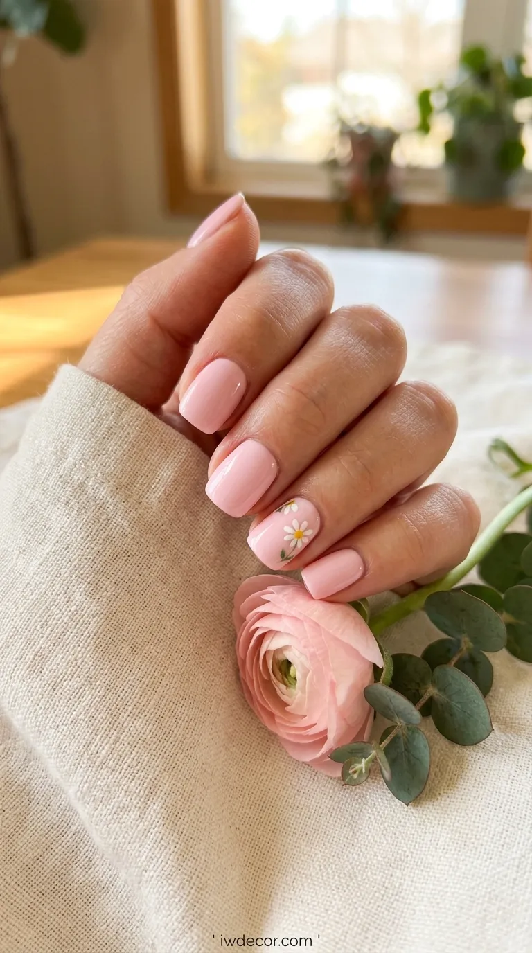 Short Nail Florals