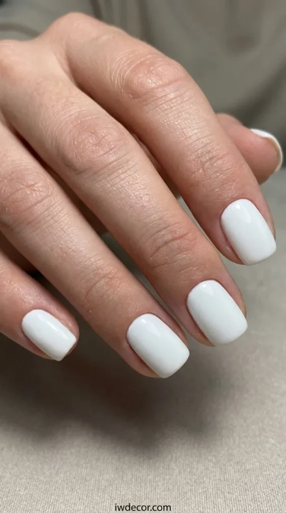 Short Square Nails