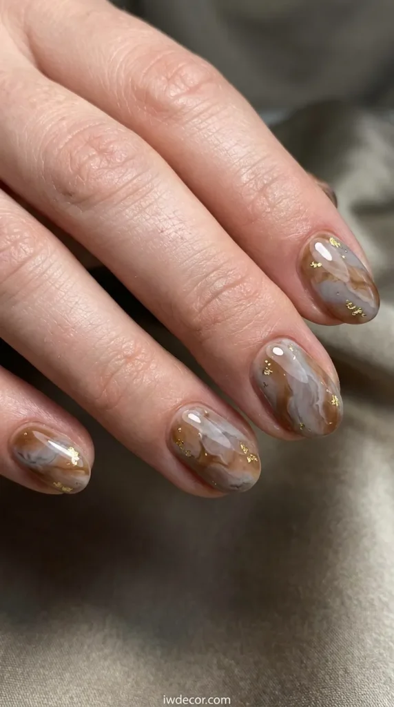 Sophisticated Marble Mocha