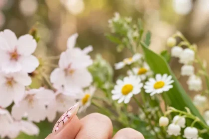 Spring Garden Nails