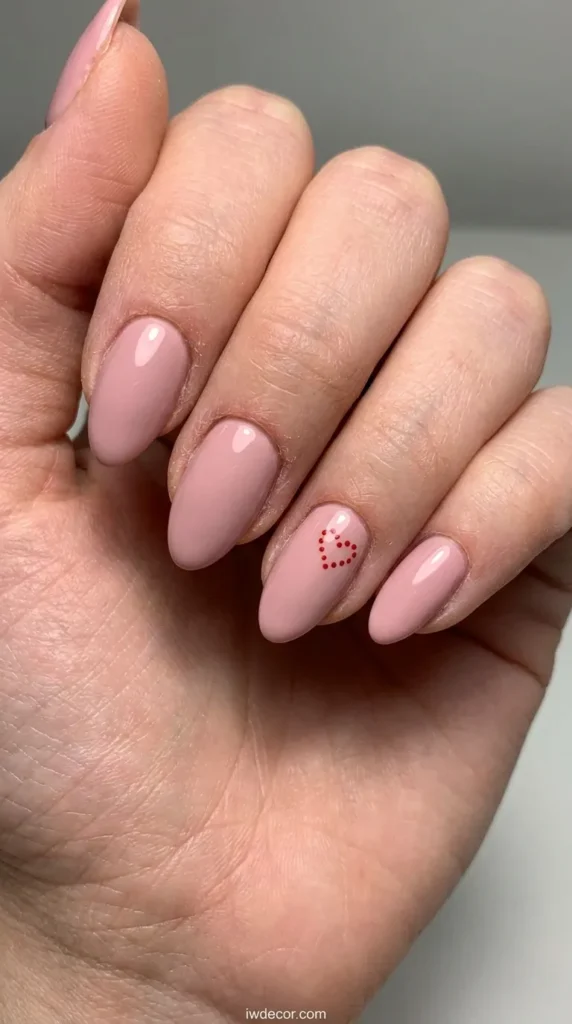 Subtle Polka Dot Hearts