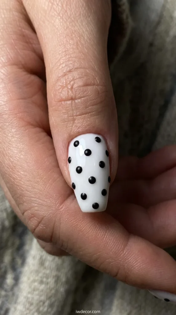 Tactile Textured Polka Dots