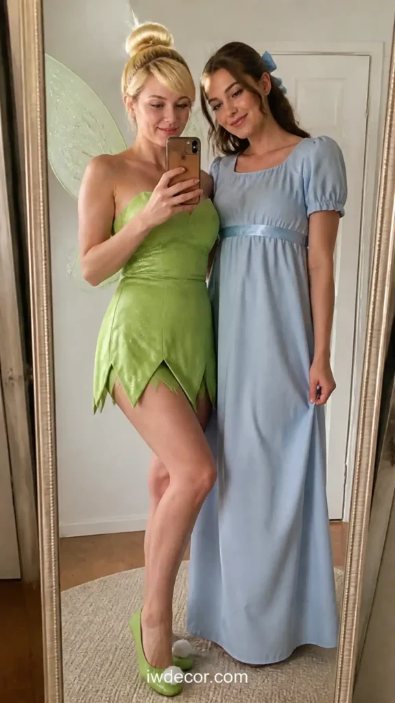 Tinkerbell & Wendy Darling