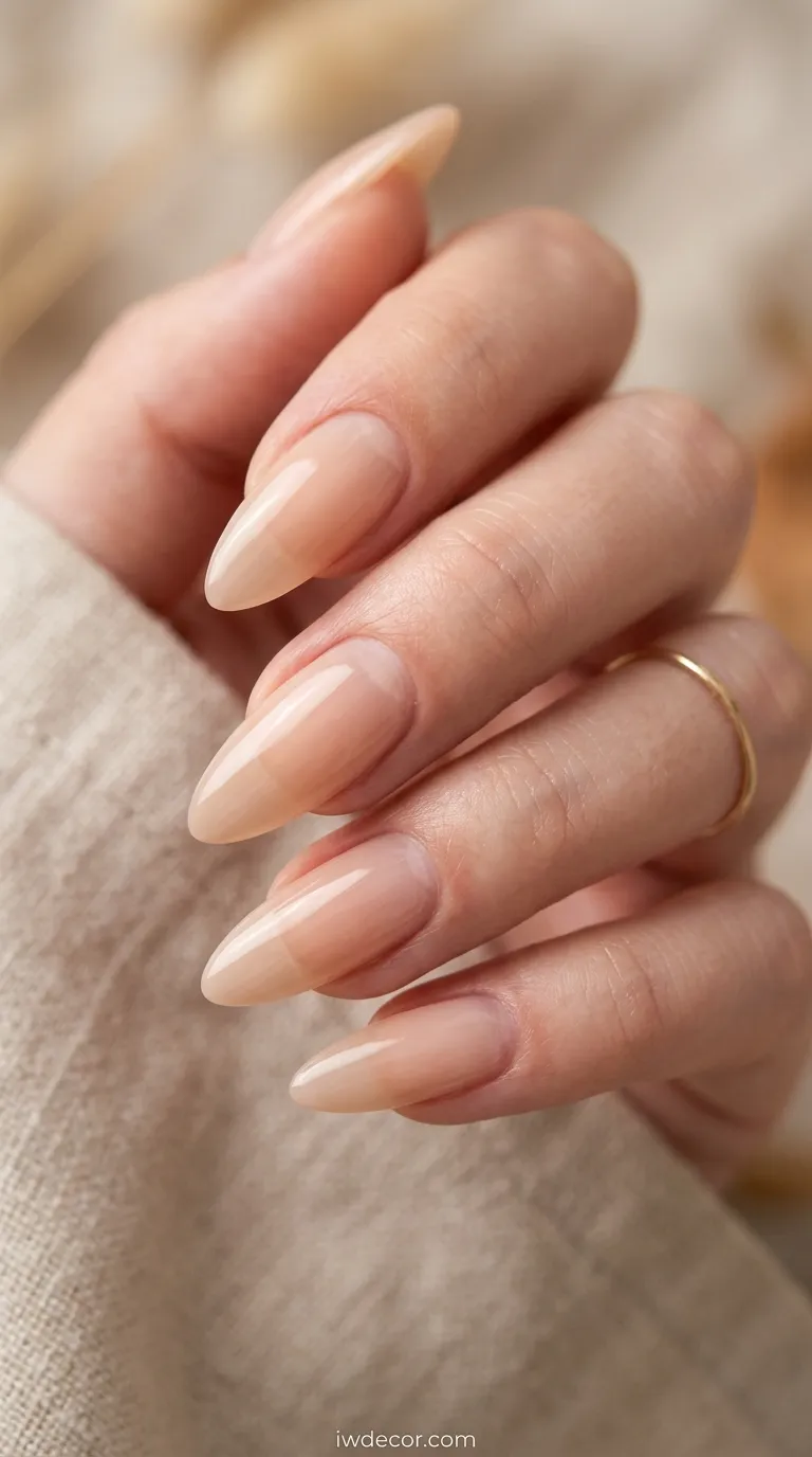 Translucent Nude Almond