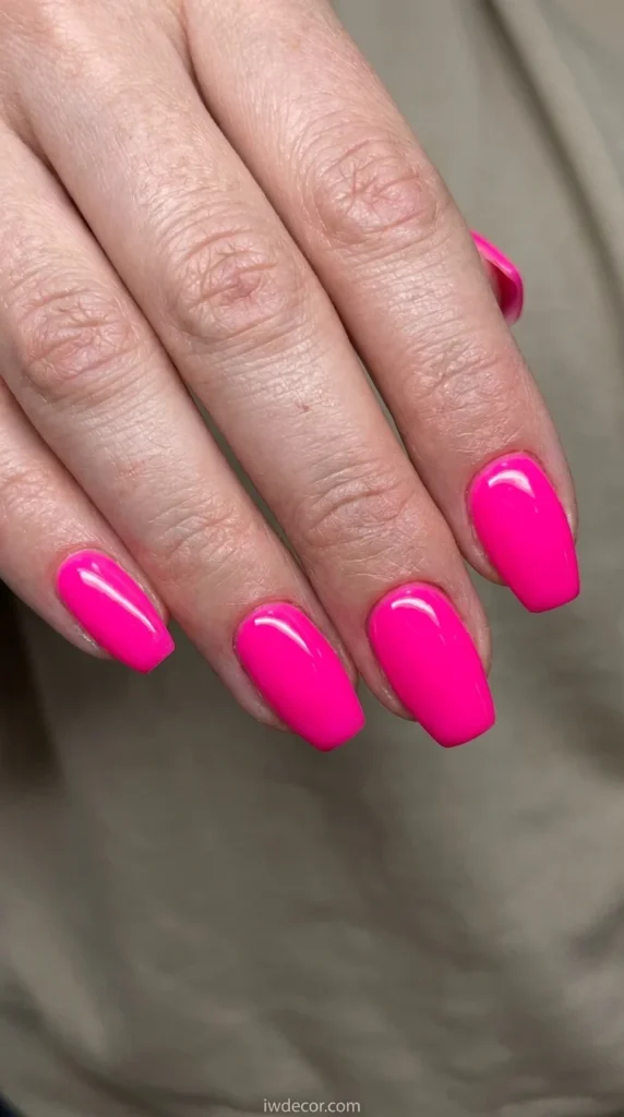 Vibrant Neon Pop Colors
