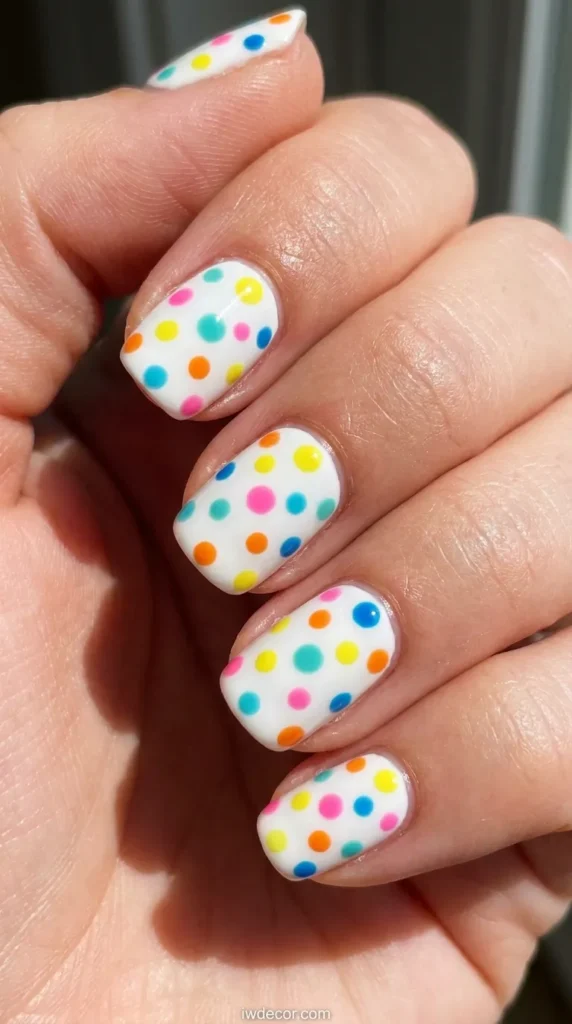Vibrant Polka Dots