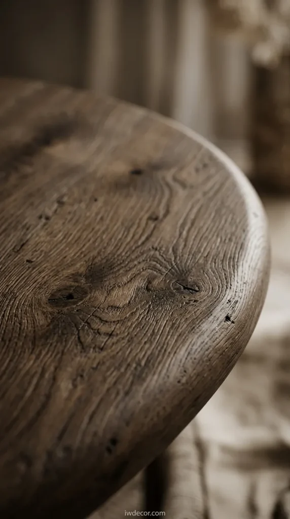 Visible Wood Grain as Texture