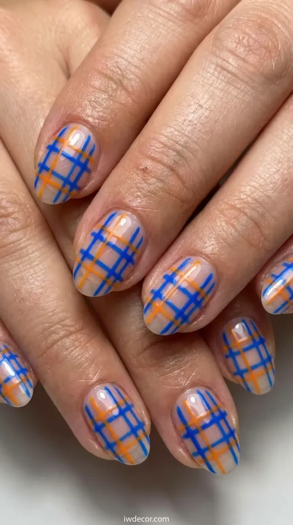 Vivid Plaid Pattern