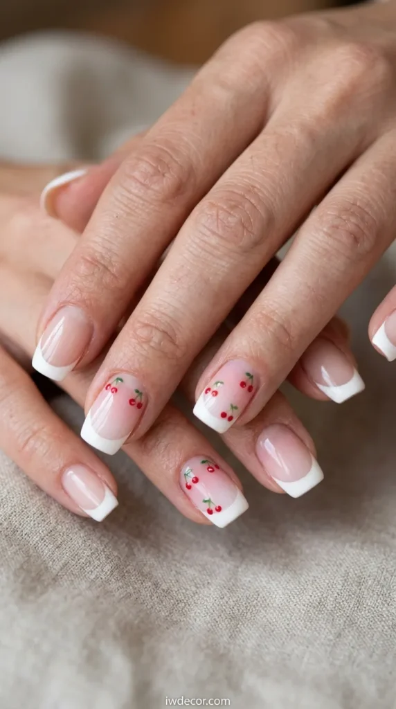 White French Tips