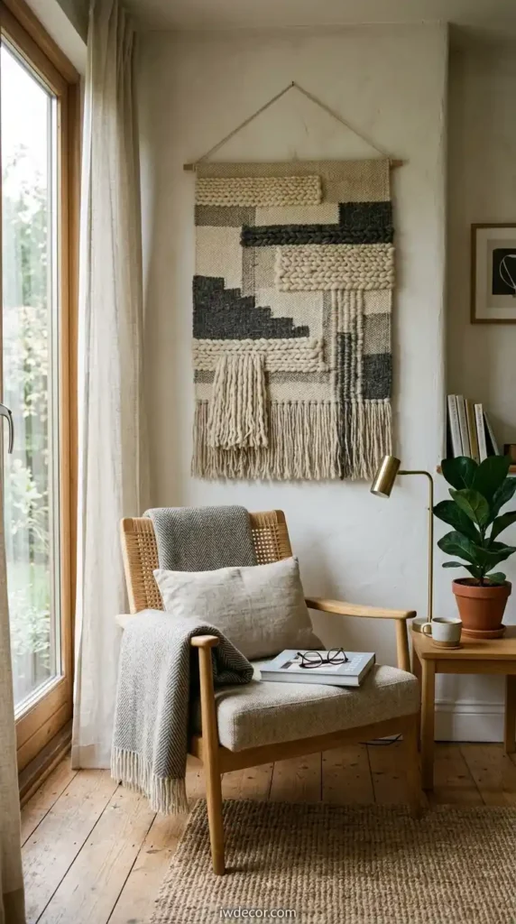 Wool or Wood-Bead Woven Tapestries