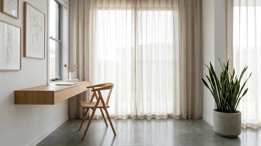 modern scandinavian home office
