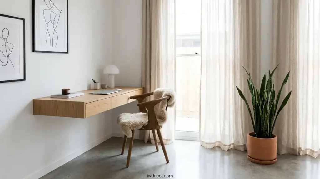 modern scandinavian home office