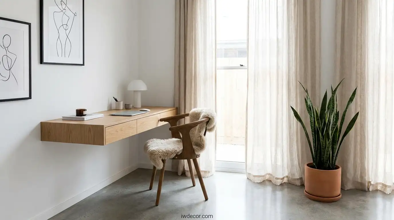 modern scandinavian home office