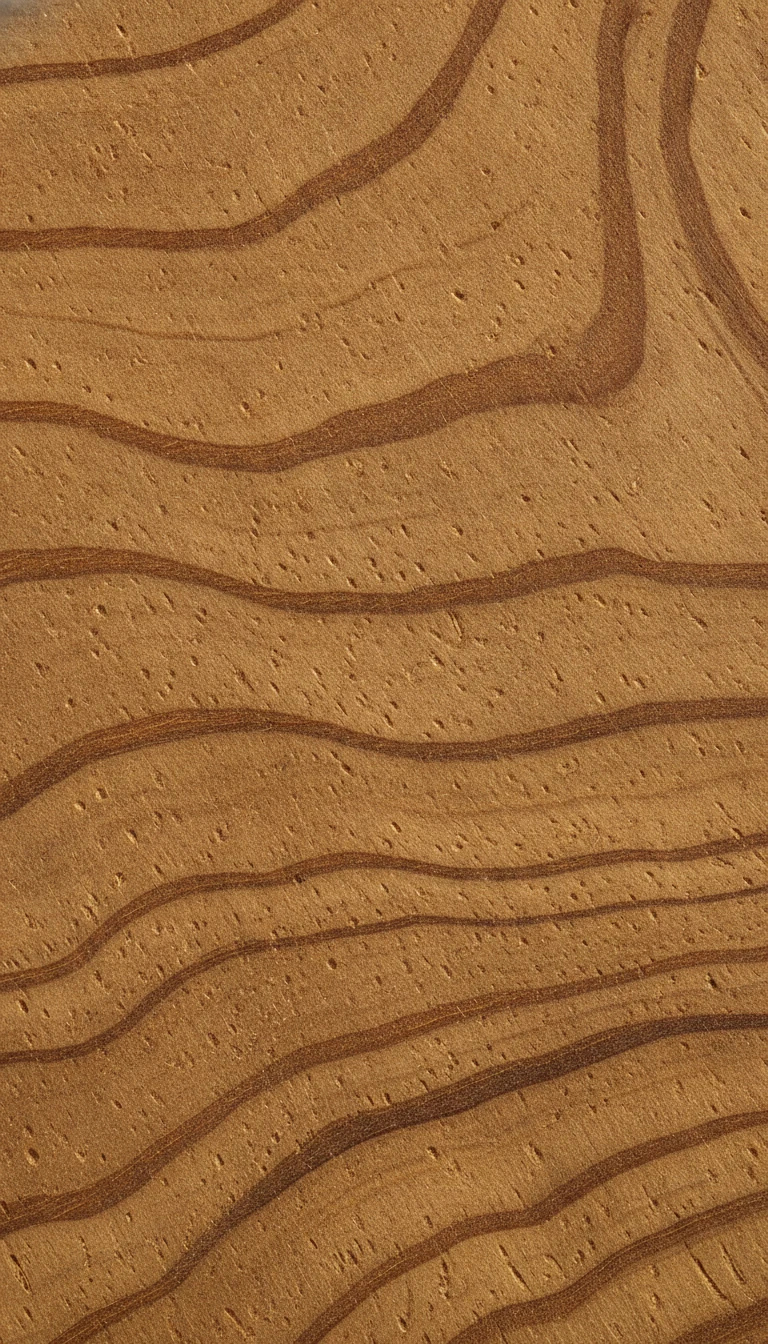 A close-up showing the dense, natural wood grain structure of solid oak timber.