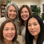 straight hairstyles for women over 50